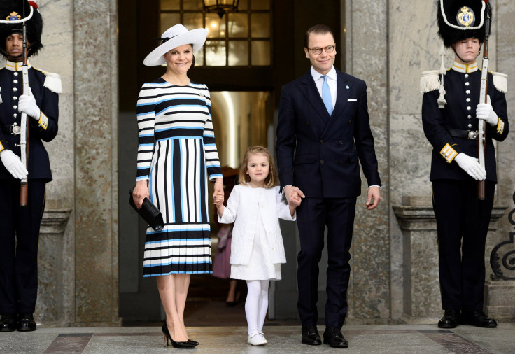 Swedish Crown Princess Victoria, Princess Estelle and Prince Daniel 