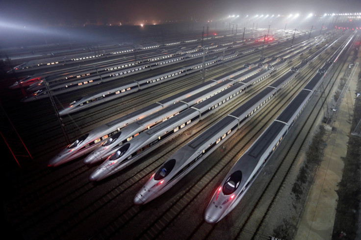 Chinese bullet trains