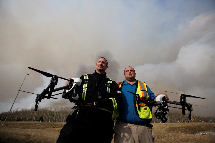 Mat Matthews and Ron Windmueller, Drones, Alberta, May 6, 2016