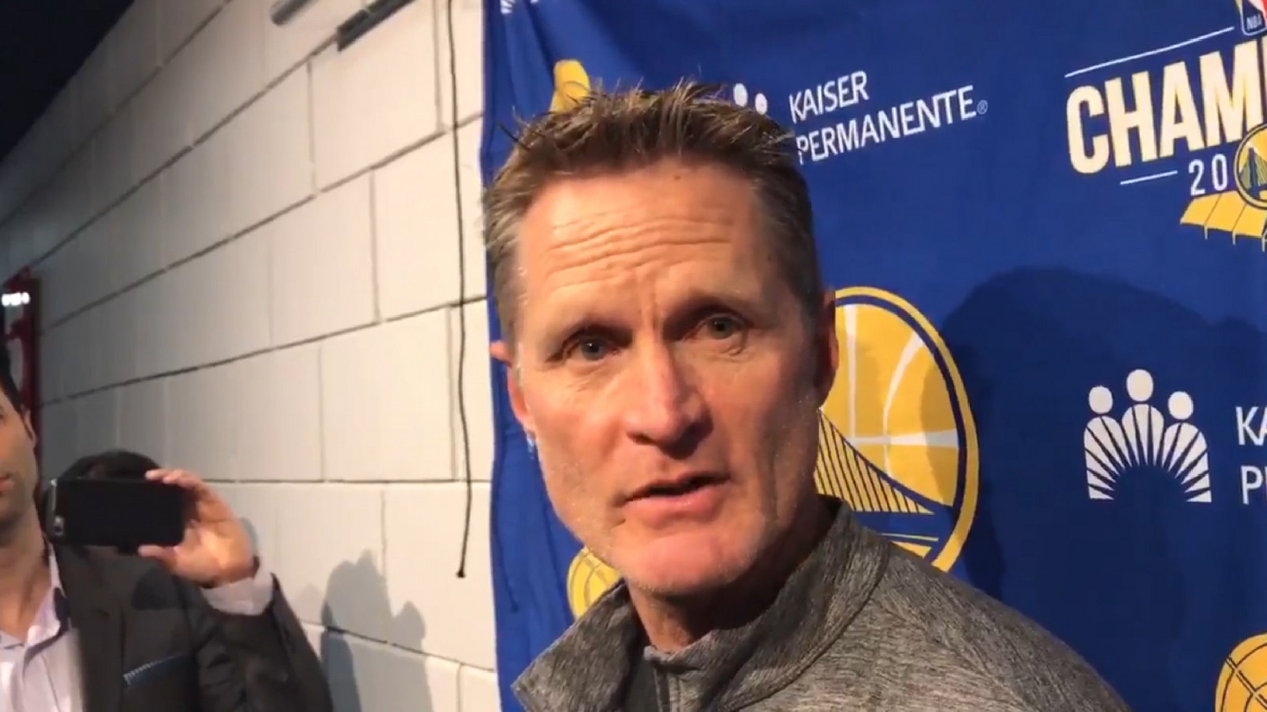Its Disgusting Steve Kerr Urges People To Vote For Politicians Who Will Fight For Gun Control