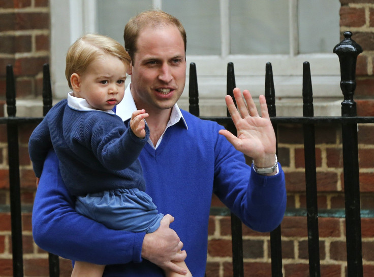 Prince William with Prince George