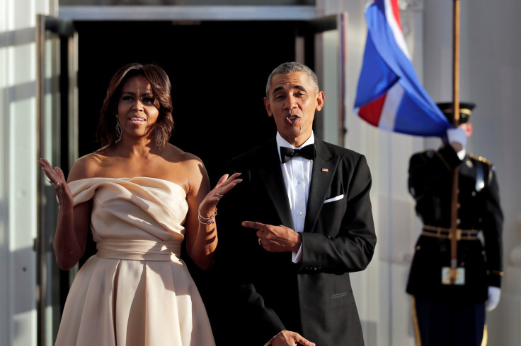 U.S. President Barack Obama and First Lady Michelle Obama