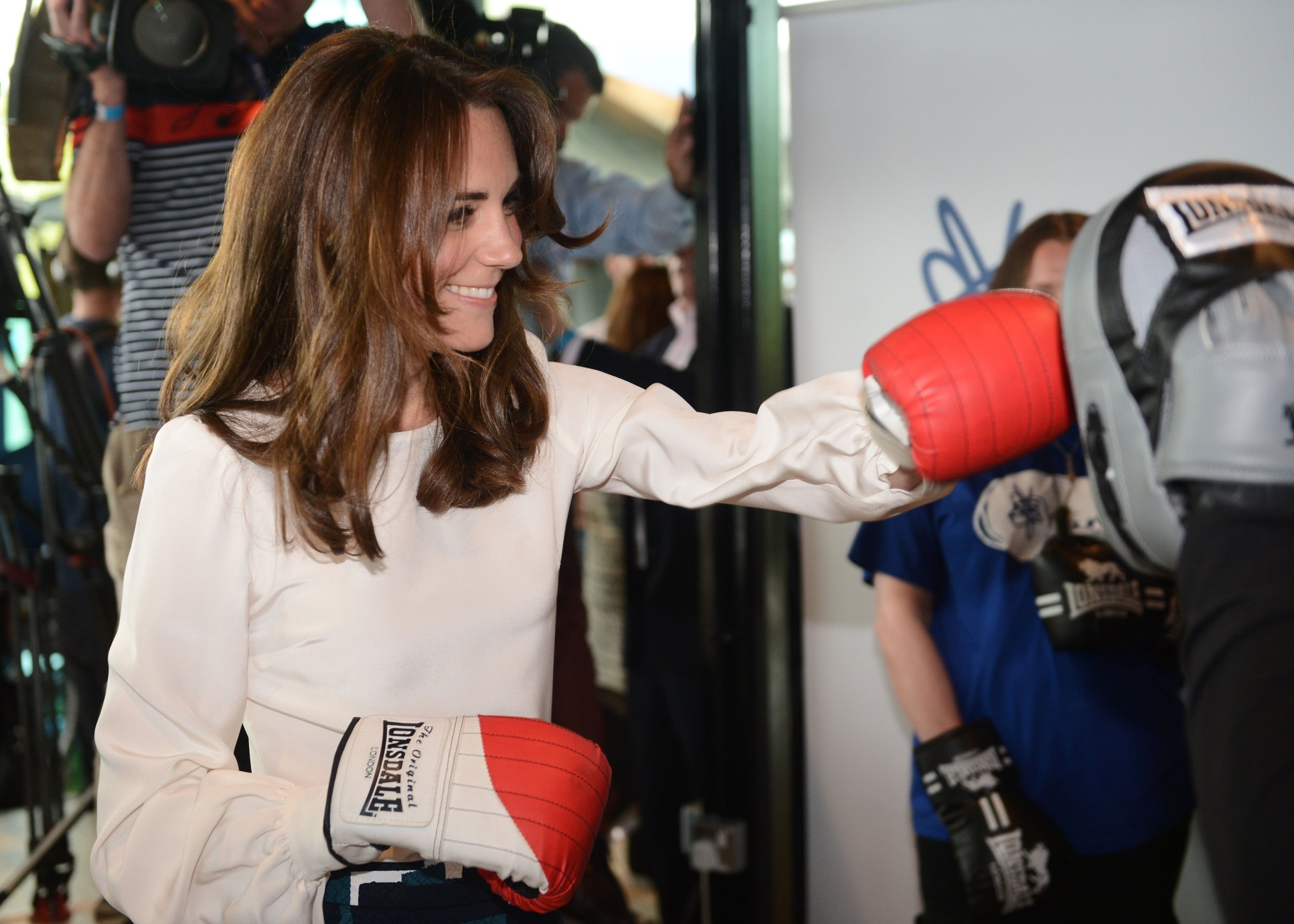 Kate Middleton Shows Off ‘Wicked’ Boxing Skills At Charity Event For ...