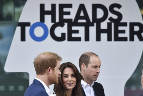 Prince William, The Duke of Cambridge, his wife Catherine, the Duchess of Cambridge and Prince Harry 