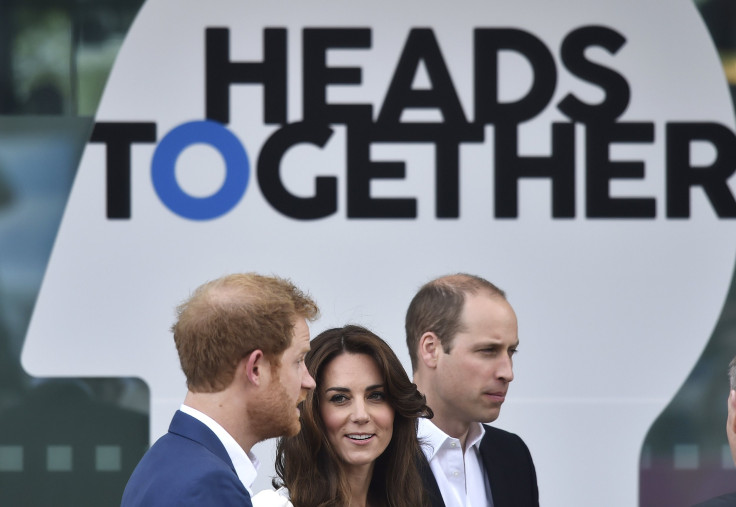 Prince William, The Duke of Cambridge, his wife Catherine, the Duchess of Cambridge and Prince Harry 