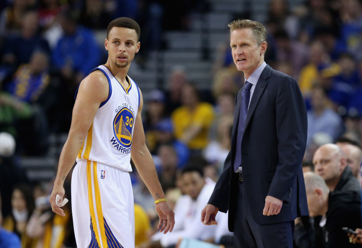 Stephen Curry Steve Kerr