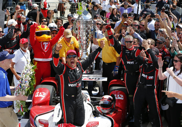juan pablo montoya indy 500