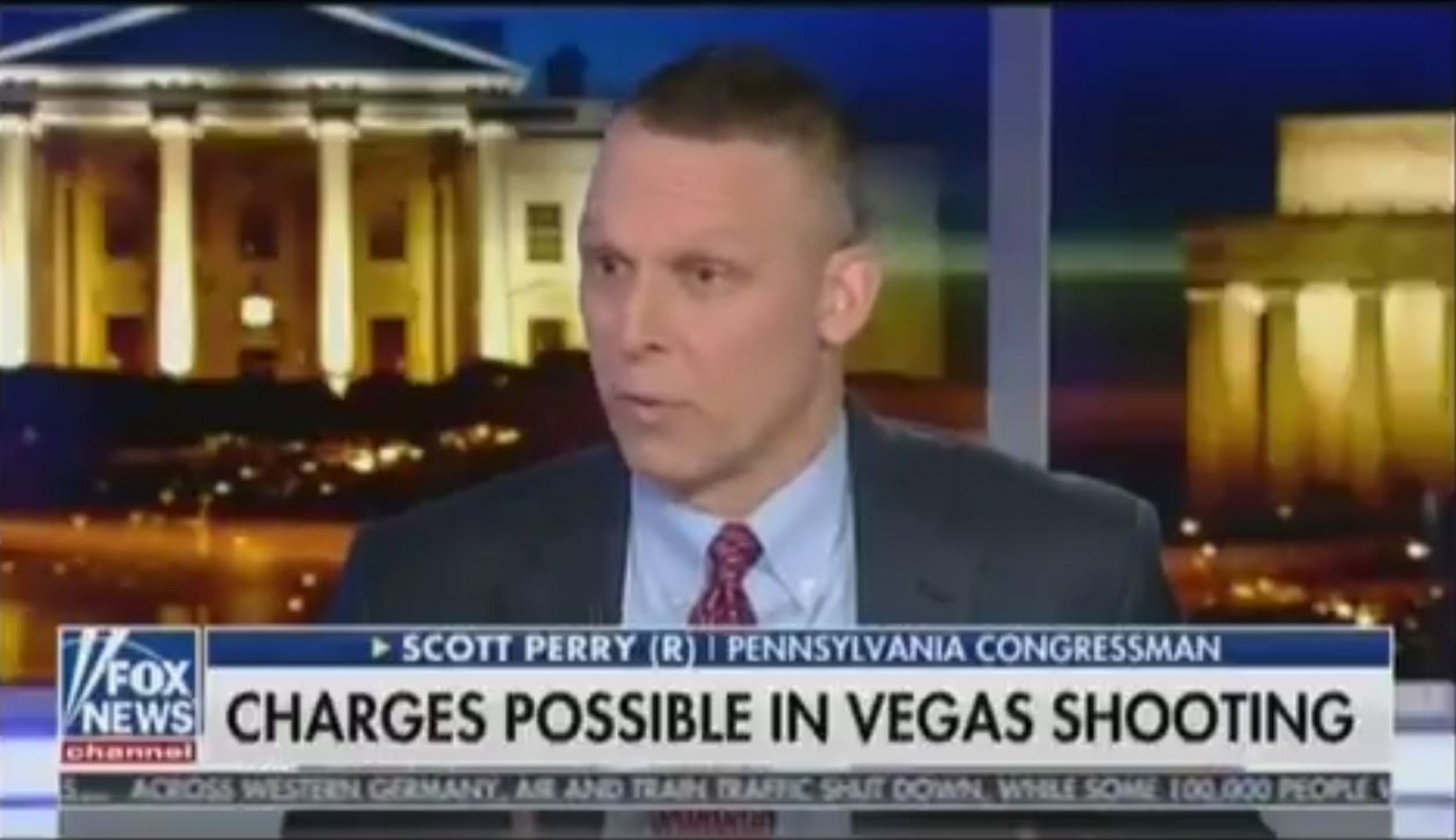 Tucker Carlsons Guest, GOP Congressman Scott Perry, Says ISIS Was Responsible For Vegas Shooting 