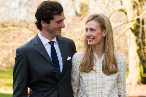 Belgian Prince Amedeo and Princess Elisabetta