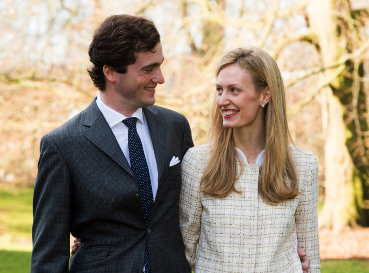 Belgian Prince Amedeo and Princess Elisabetta