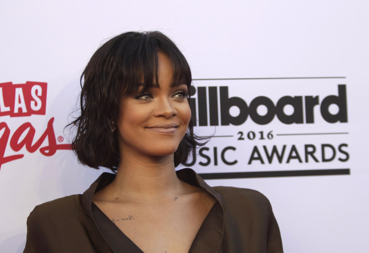Singer Rihanna arrives at the 2016 Billboard Awards