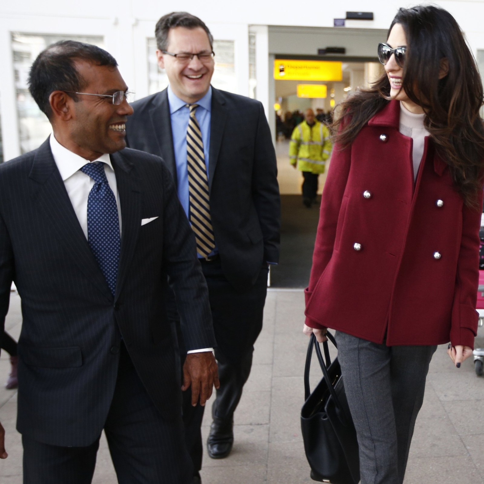 Amal Clooney Looks Stunning In Green Wrap Dress At Google Zeitgeist | IBTimes Amal Clooney Looks Stunning In Green Wrap Dress At Google Zeitgeist | IBTimes