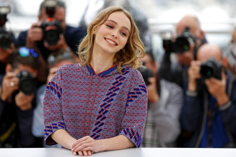 Cast member Lily-Rose Melody Depp poses during a photocall for the film 'The Dancer'