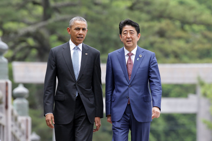 Obama Abe Japan