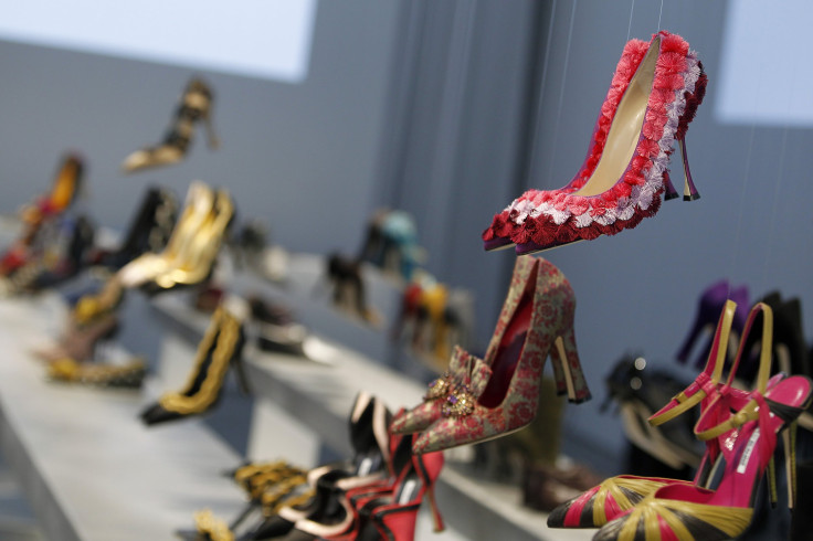 Shoes designed by Manolo Blahnik 