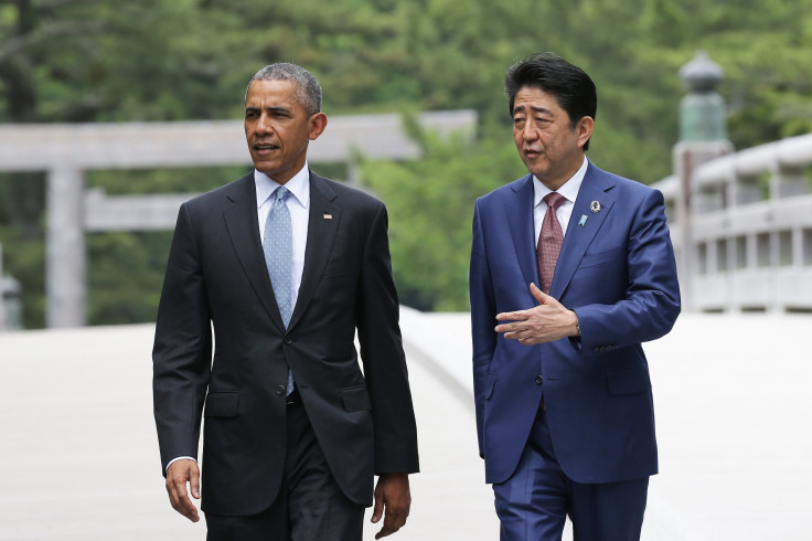 Barack Obama, Shinzo Abe