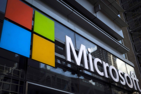 Microsoft Logo, New York, July 28, 2015