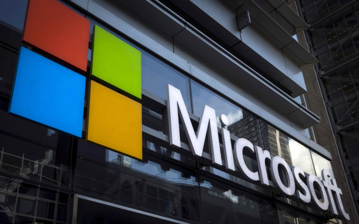 Microsoft Logo, New York, July 28, 2015