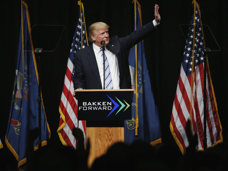 Trump in North Dakota