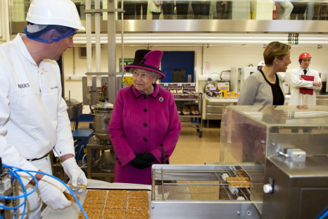 Queen Elizabeth loves chocolates