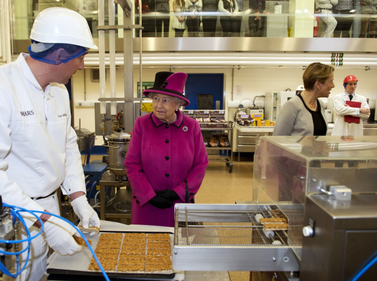 Queen Elizabeth loves chocolates