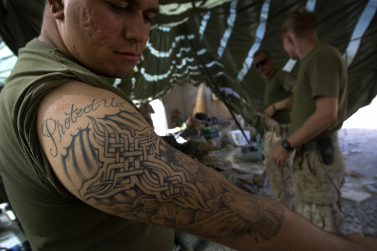 marines tattoos