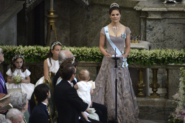 Princess Victoria wearing the Laurel Wreath Tiara