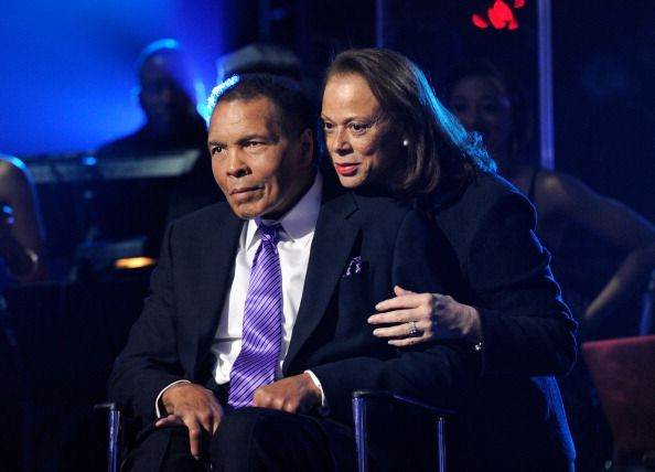 Yolanda Williams and Muhammad Ali
