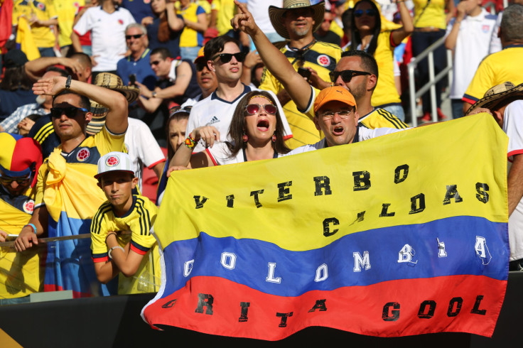 Colombia fans Copa America