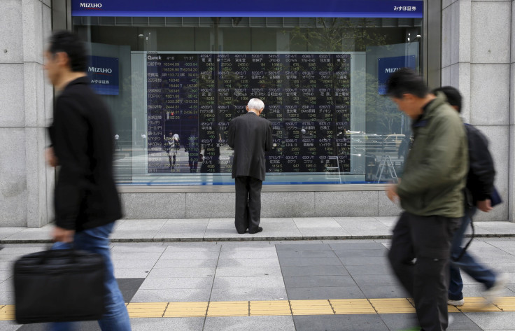 Tokyo stock quotation board