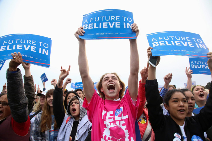 Sanders supporters