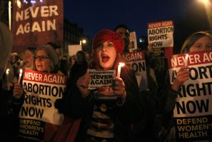 abortion rally