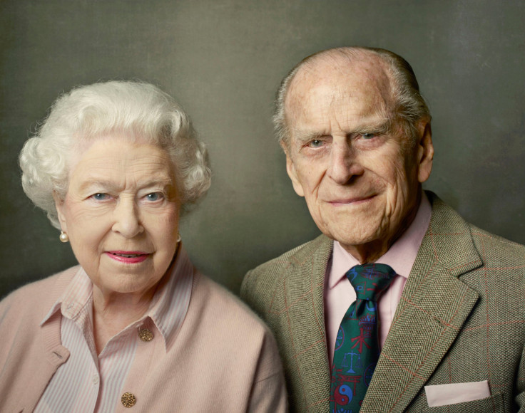 Britain's Queen Elizabeth with her husband, Prince Philip