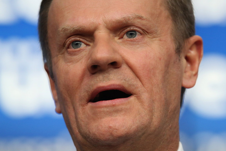 EU PRESIDENT Donald Tusk