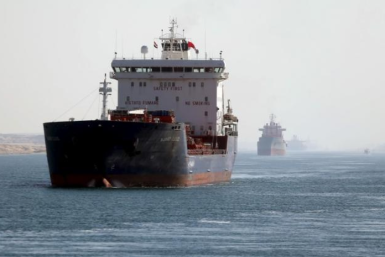 Cargo Ship, New Suez Canal, Jan. 17, 2016