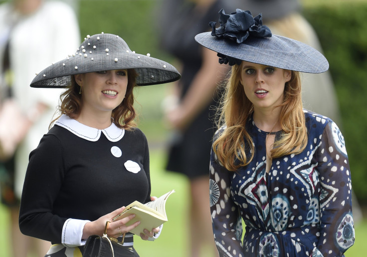 Princess Beatrice and Princess Eugenie at the Royal Ascot