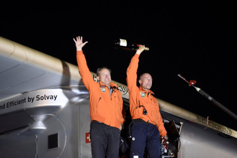 Andre Borschberg and Bertrand Piccard