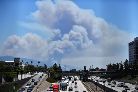 San Gabriel Mountains Fires Duarte Azusa