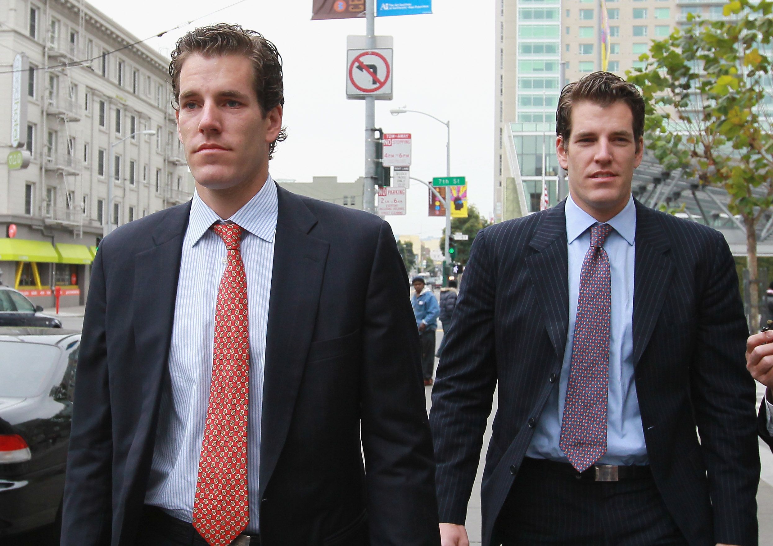 winklevoss twins own bitcoins value