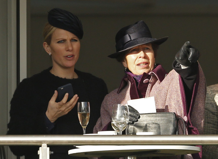 Princess Anne and her daughter Zara Phillips 