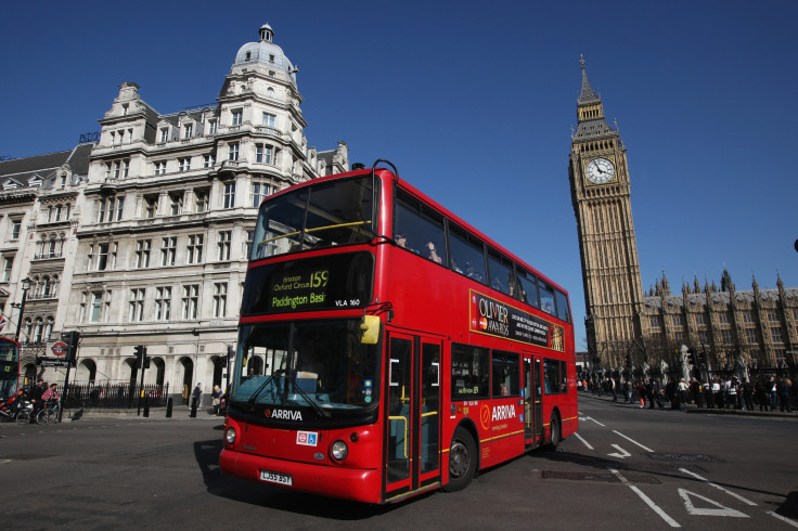 london parliament bus