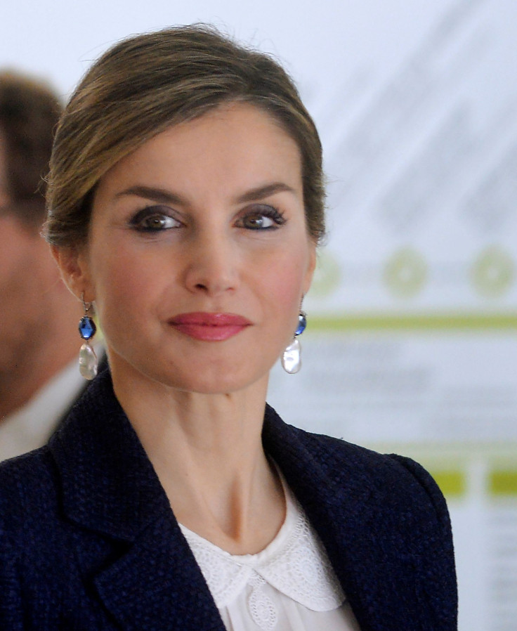 Queen Letizia gives away a trophy to mom-in-law Queen Sofia