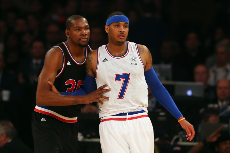 Kevin Durant Carmelo Anthony
