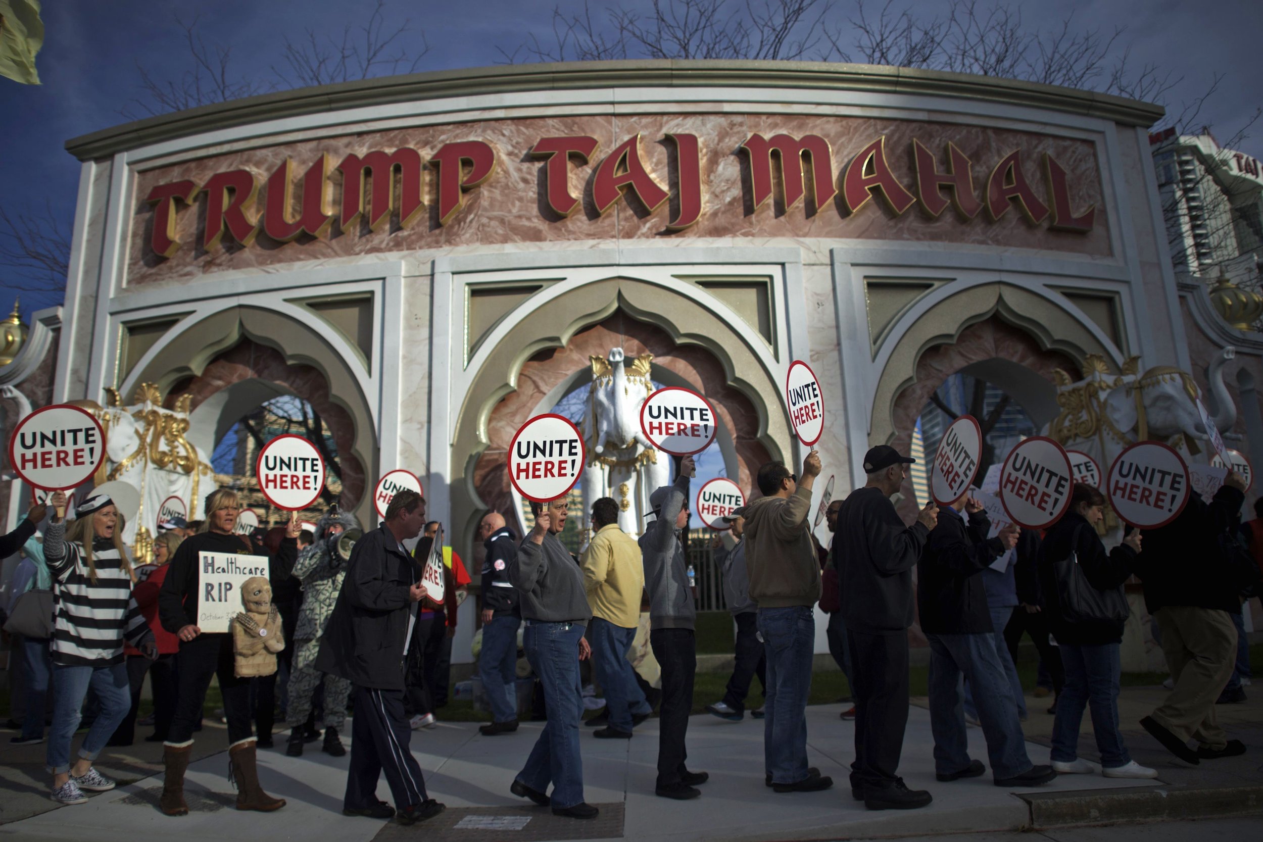 casino workers strike