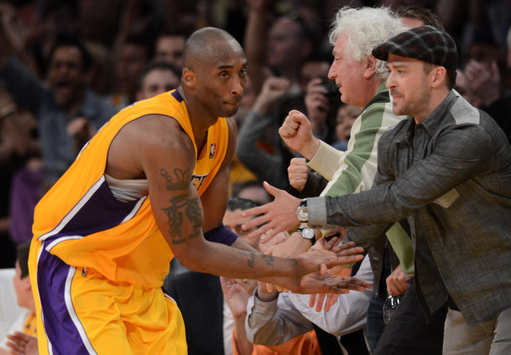 Kobe Bryant Justin Timberlake 