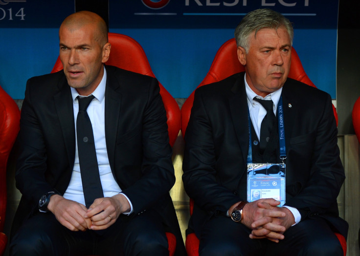 Zinedine Zidane, Carlo Ancelotti