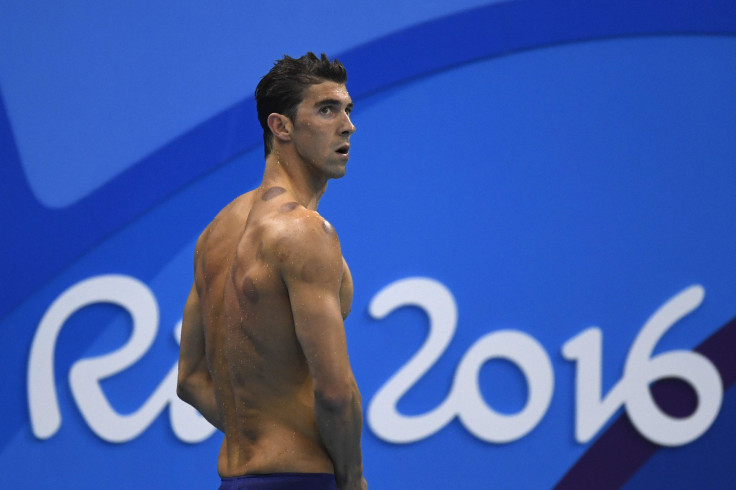 michael phelps cupping