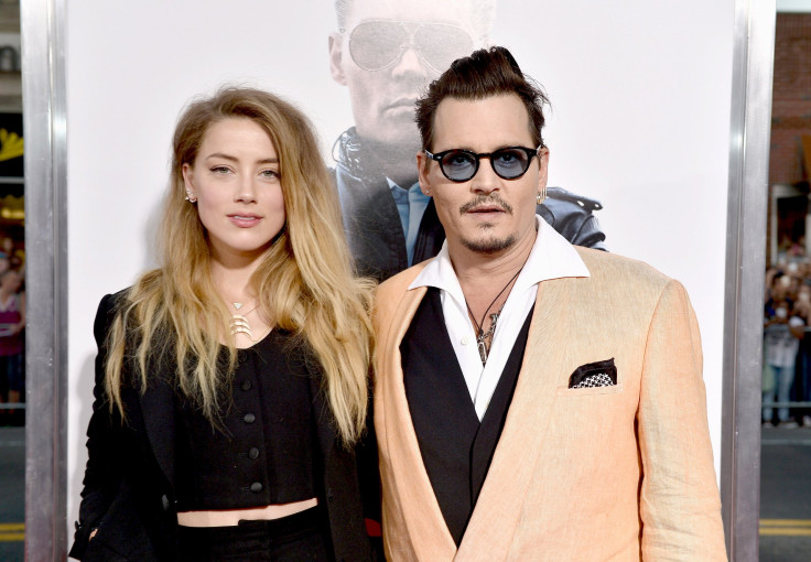 Amber Heard and Johnny Depp