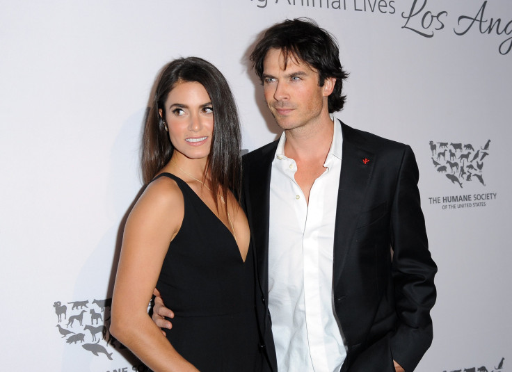 Nikki Reed and Ian Somerhalder