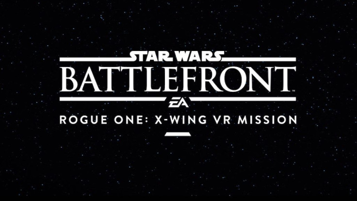 Rogue One: X-Wing VR Mission